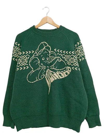 About You Herren Pullover Tiermotiv Grün Größe S