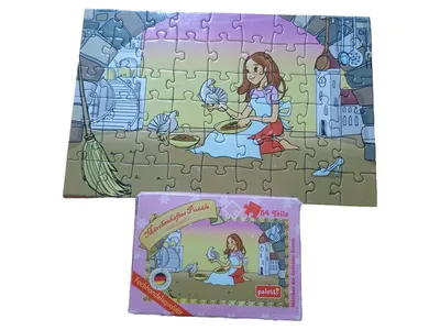 Paletti Märchenhaftes Puzzle Aschenputtel 54 Teile Kinder Märchen Grimm