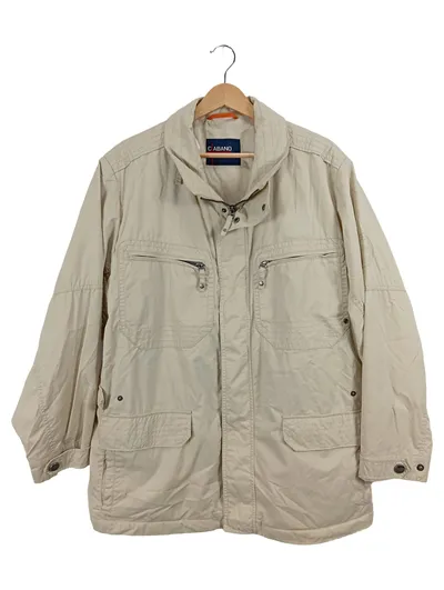 Cabano Herren Parka Jacke Beige Gr. 44/XS Outdoor Casual
