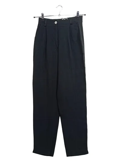 Betty Barclay Anzughose Damen Gr. 36 Schwarz Business Acetat Viskose