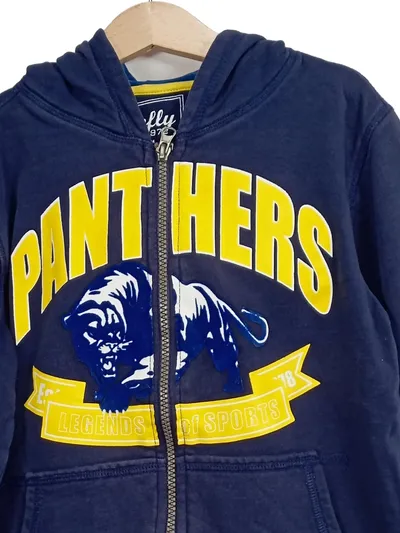 Firefly Kinder Kapuzenpullover Panthers Blau Gr. 140 Sportlich