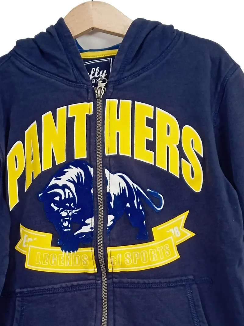 Firefly Kinder Kapuzenpullover Panthers Blau Gr. 140 Sportlich 2