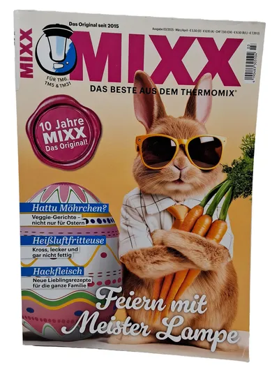 MIXX Thermomix Kochbuch Ausgabe 03/2025 März/April Veggie Ostern Rezepte