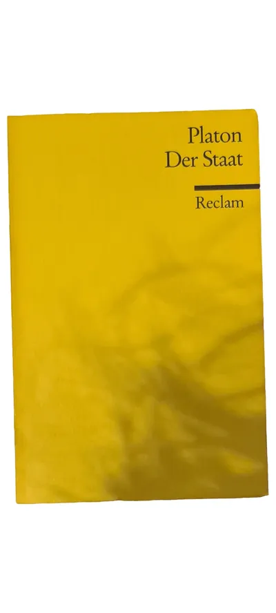 Platon Der Staat Politeia Reclam Philosophie Klassiker Taschenbuch