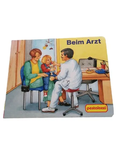 Beim Arzt Pestalozzi Kinderbuch Pappbilderbuch Sachbuch für Kinder
