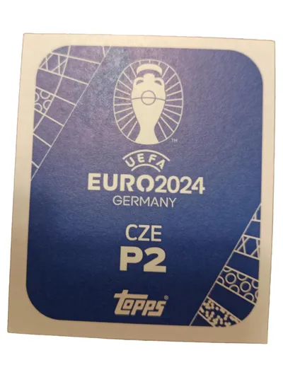 Topps UEFA Euro 2024 Sammelkarte P2 Prag Tschechien CZE Mehrfarbig