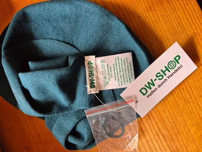 DW-Shop Damen Barett Hut UNI Petrol Klassisch