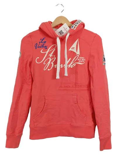 Gaastra Kapuzenpullover Damen Gr. 36/S Rot St. Barth Hoodie Segeln Maritim
