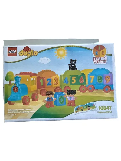 LEGO Duplo Learn to Count Train 10847 Bausteine Kinder Mehrfarbig