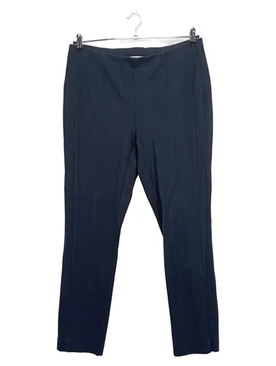 PETER HAHN Damen Anzughose Marve Gr. 36 Blau Wolle Business