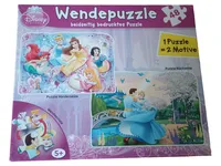 Disney Princess Wendepuzzle 48 Teile beidseitig bedruckt ab 5 Jahre 1