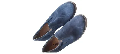 Legero Damen Slipper Gr. 37 Blau Casual Wildleder Gore-Tex Bequemschuh