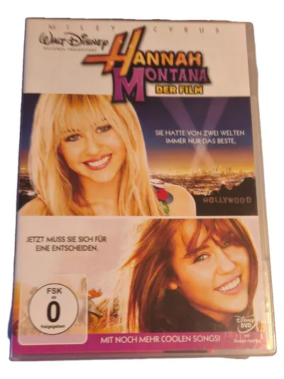 Hannah Montana Der Film DVD Miley Cyrus Disney Musical FSK 6
