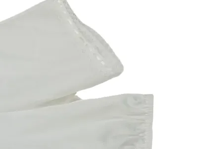 Krüger Collection Damen Trachtenbluse Kurzarm Weiß Gr. 36 mit Ausschnitt