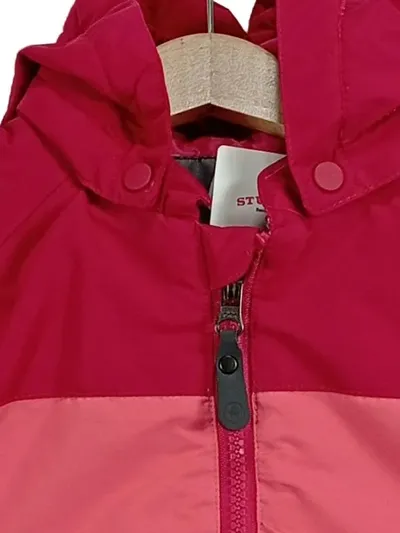 Color Kids Mädchen Outdoorjacke Gr. 80 Pink Wasserdicht Kapuze