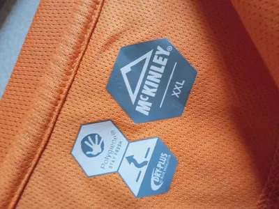 McKINLEY Herren Sport Shirt Orange XXL Polyester Funktionsshirt