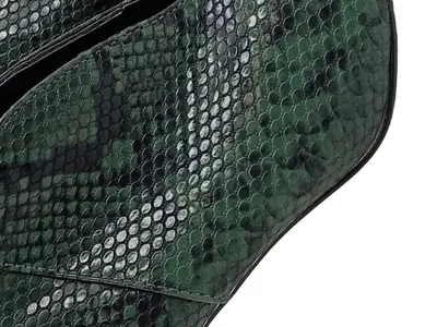 Dorothy Perkins Damen Pumps Schlangenmuster Grün Gr. 37 Animal-Print