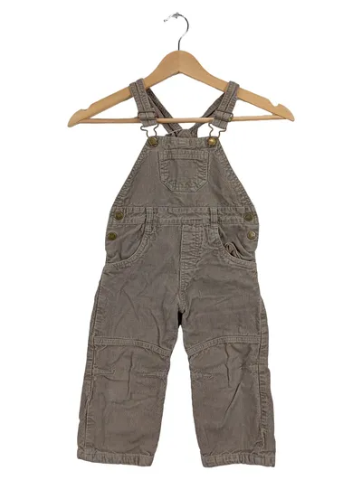 Impidimpi Cord Latzhose Kinder Gr. 92 Beige Baumwolle Baby