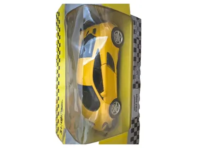 McLaren 675LT Coupe Spielzeugauto Metall Gelb 11cm