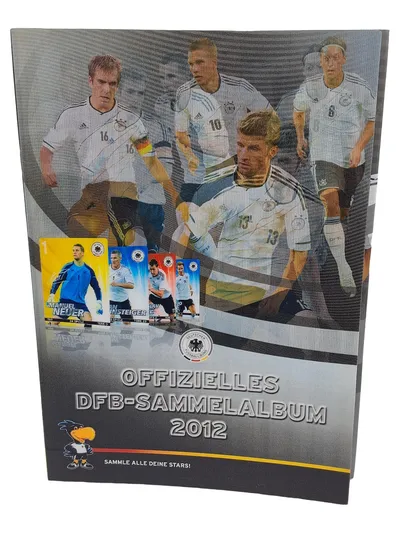 DFB Offizielles Sammelalbum 2012 Deutsche Nationalmannschaft Fußball EM