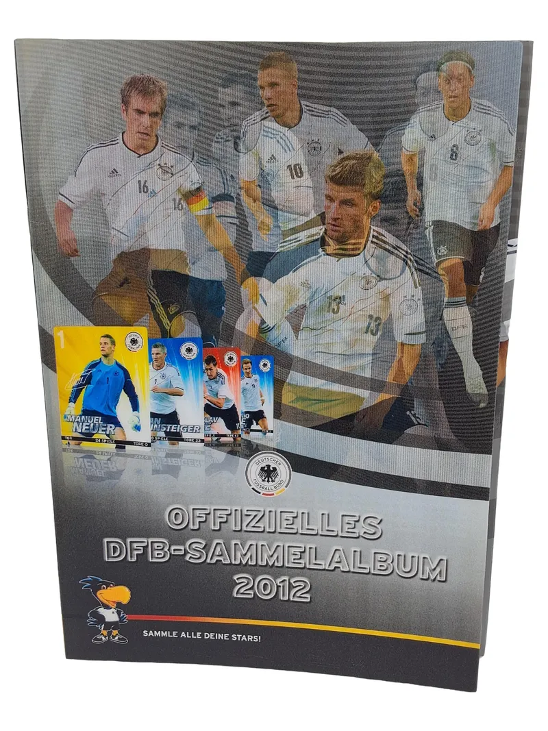 DFB Offizielles Sammelalbum 2012 Deutsche Nationalmannschaft Fußball EM 1