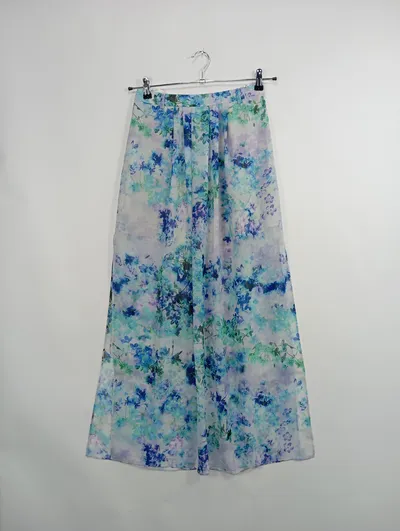 Forever New Damen Faltenrock Maxirock 36;S Blumenmuster Mehrfarbig Sommer