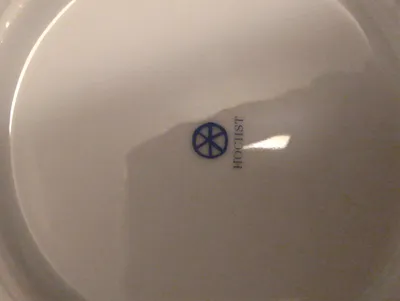 HÖCHST Dipschale Keramik Weiß Uni 18,5cm Minimalistisch Alltag