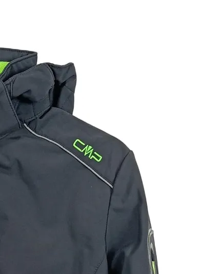 CMP Herren Outdoorjacke Funktionsjacke Gr. M Grau Polyester