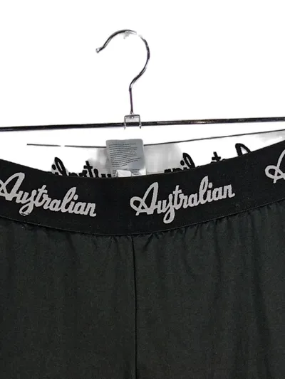 Australian Damen Sport Leggings Känguru Logo Schwarz Gr. 40 L