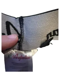 Australian Damen Sport Leggings Känguru Logo Schwarz Gr. 40 L 4