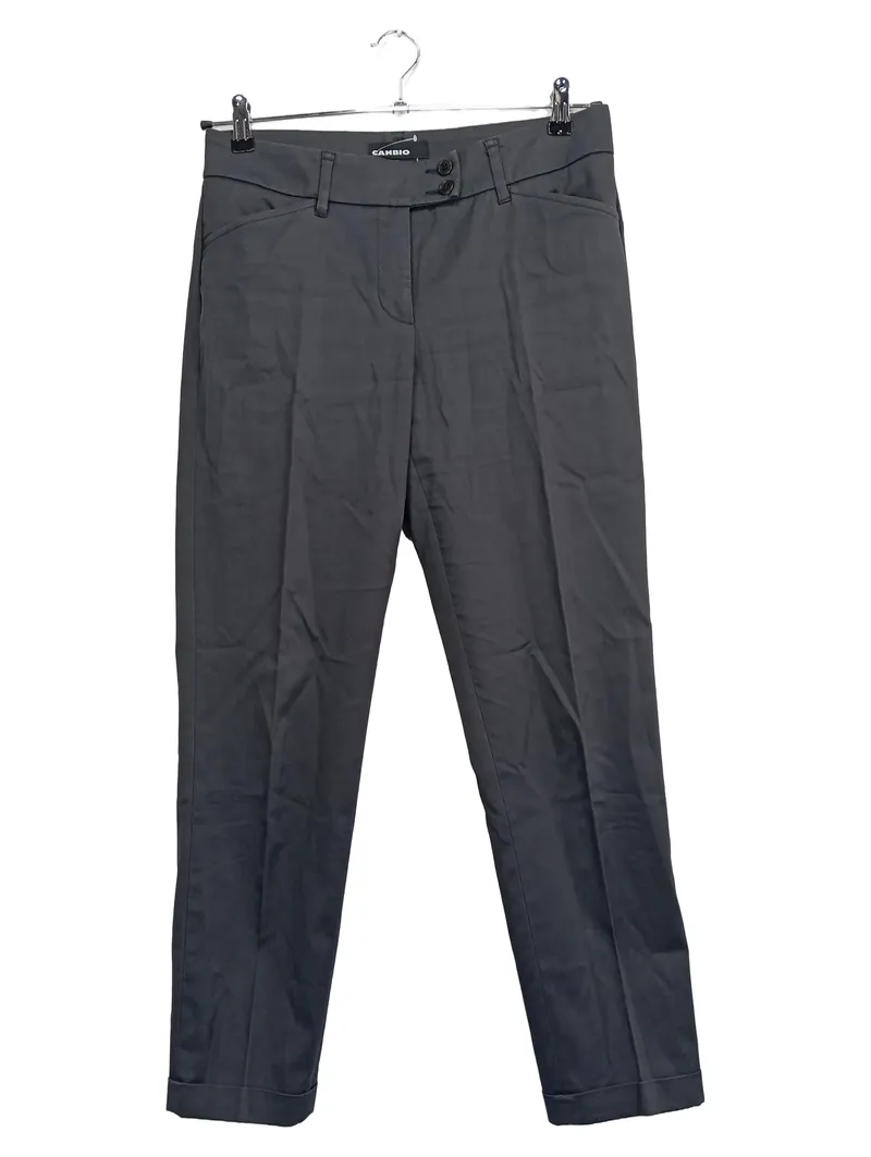 CAMBIO Damen Anzughose Business Uni Grau W32;40;L 1