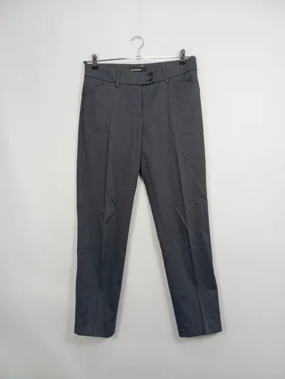 CAMBIO Damen Anzughose Business Uni Grau W32;40;L