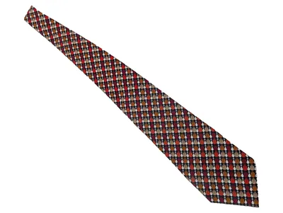 Maier Herren Krawatte Mehrfarbig Business Grafisch Polyester 131cm