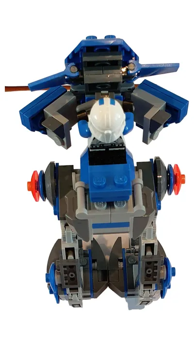 LEGO Star Wars AT-RT Walker 501st Legion Clone Trooper Bauset Blau