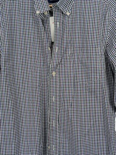 Charles Tyrwhitt Herren Business Hemd kariert Gr. M Langarm Blau