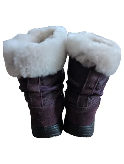 Naturino Kinder Schneestiefel Mädchen Winterstiefel gefüttert Lila Gr. 23