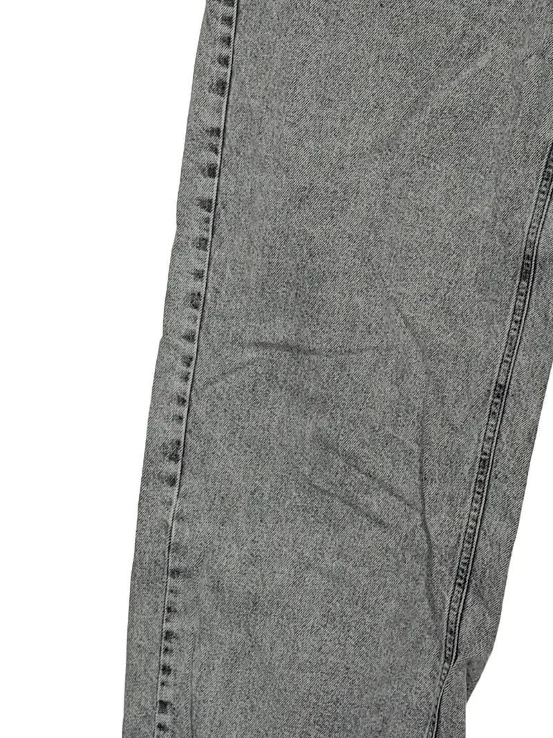 Co'couture Damen Wide Fit Jeans Grau XL W33 Baumwolle Casual 3