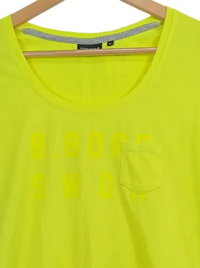 Björn Borg Damen T-Shirt Gr. N. Gelb Casual Sportlich