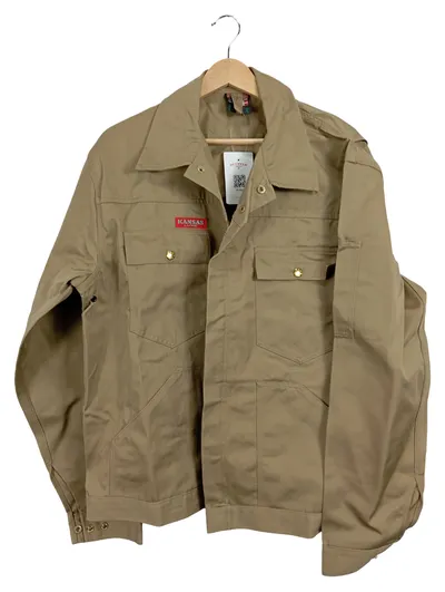 Kansas Arbeitsjacke Herren Größe 54 Beige Praktisch