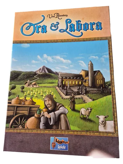Lookout Spiele Ora et Labora Brettspiel Mittelalter Strategie 1-4 Spieler