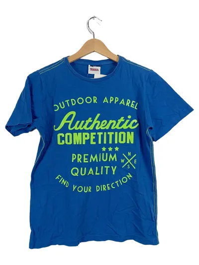 Yigga T-Shirt Jungen Gr. 146/152 Blau Outdoor Apparel Baumwolle