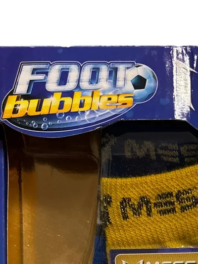 Messi FootBubbles Golden Edition Jonglierset mit Sammelkarte Autogramm