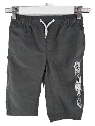 Here & There Badeshorts Jungen Gr. 134 Grau Surfing Schwimmhose