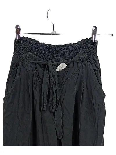 CARTOON Damen Stoffhose Schwarz Casual Gr. S W27 Viskose
