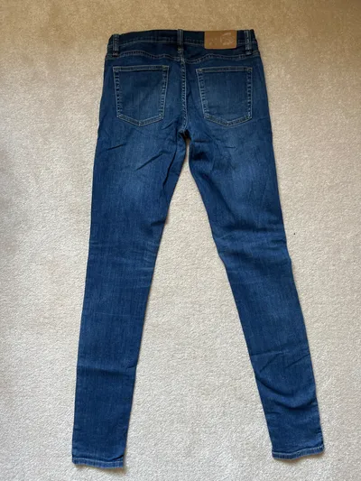 Cheap Monday Damen Jeans Skinny Fit W28/L34 Blau Stretch Casual