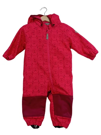 Color Kids Schneeanzug Overall Kinder Pink Tiermotive Gr. 80 Outdoor