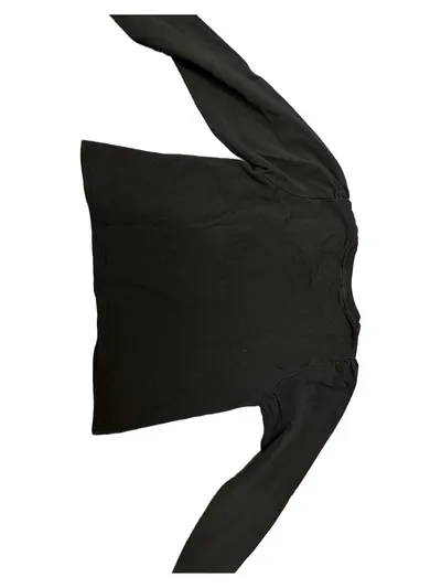 Noisy May Damen Langarmshirt Gr. 38/M Schwarz Casual