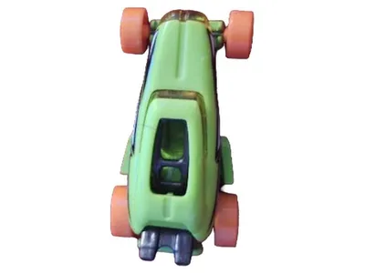 Hot Wheels Rennwagen Spielzeugauto Grün Metall Kunststoff 6cm 2cm