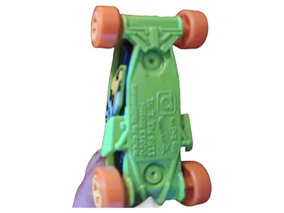 Hot Wheels Rennwagen Spielzeugauto Grün Metall Kunststoff 6cm 2cm