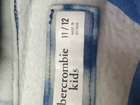 Abercrombie Kids Kapuzenpullover Batikmuster Blau Gr. 146 Hoodie 4